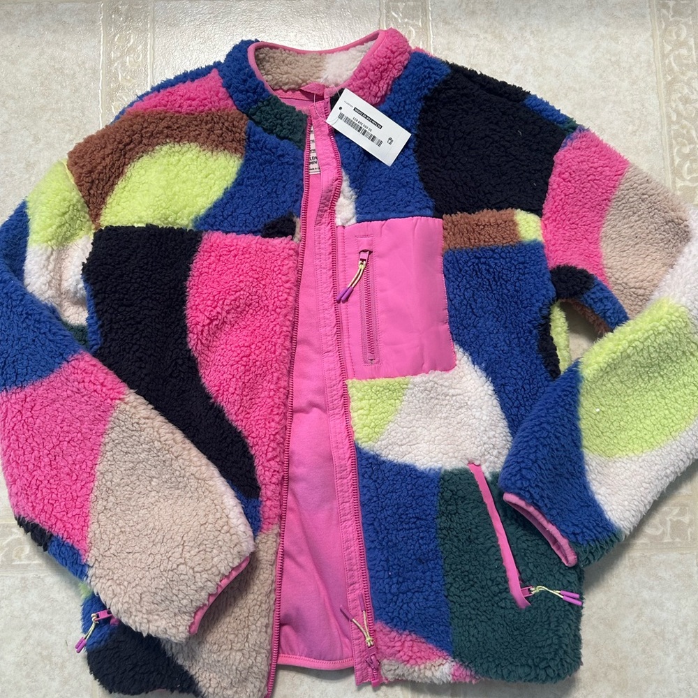 Marks & Spencer Colorful Kids Jacket - Pink, Blue, Green, Black